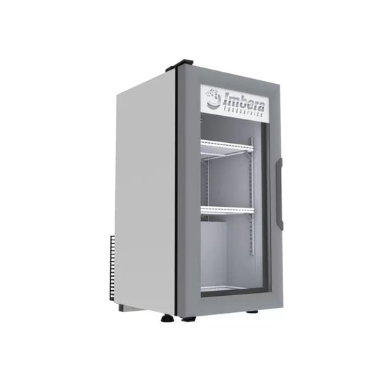ENFRIADOR VERTICAL DE 2 PARRILLAS CON CAPACIDAD DE 0.04 M³, 1 PUERTA DE CRISTAL, LUZ LED MODELO VR1.5