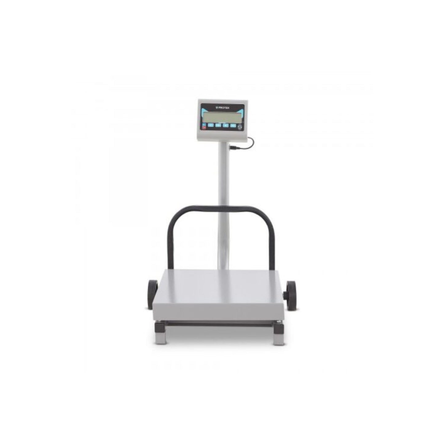 BÁSCULA DE PLATAFORMA DE 500 KG MODELO CON BATERÍA RECARGABLE BPK-500