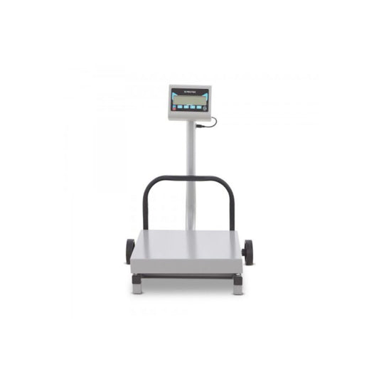 BÁSCULA DE PLATAFORMA DE 500 KG MODELO CON BATERÍA RECARGABLE BPK-500