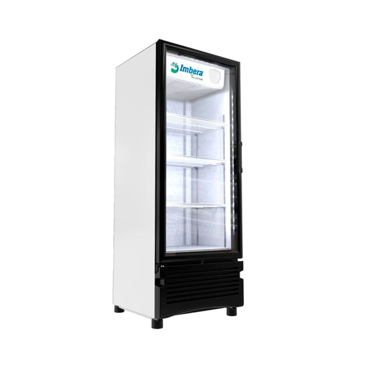 ENFRIADOR ECOINVERTER DE 4 PARRILLAS CON CAPACIDAD DE 0.48 M³, Q PUERTA DE CRISTAL, LUZ LED, MODELO VR17