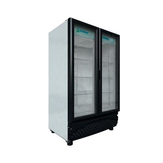 ENFRIADOR ECOINVERTER DE 8 PARRILLAS CON CAPACIDAD DE 0.74 M³, 2 PUERTAS DE CRISTAL, LUZ LED, MODELO VRD26