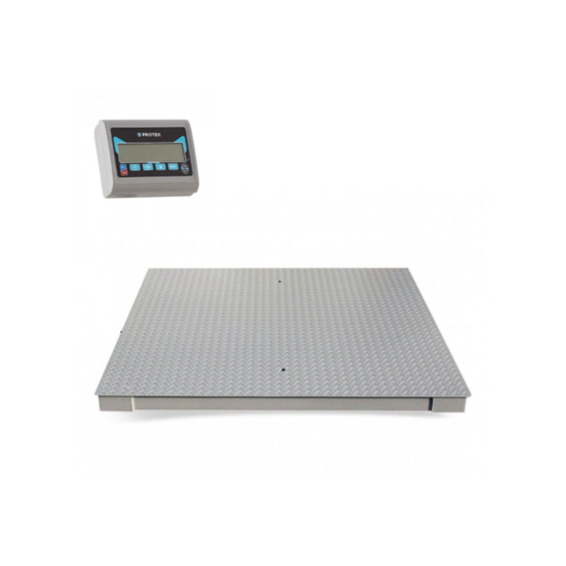 BÁSCULA DE PLATAFORMA ELECTRONICA CON CAPACIDAD DE 2500 KG MODELO CON BATERÍA RECARGABLE BPK-2500-4