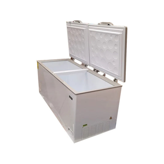 CONGELADOR HORIZONTAL DOBLE TEMPERATURA BLANCO CON CAPACIDAD DE 0.719 M³, 1 TAPA COFRE, MODELO HF24