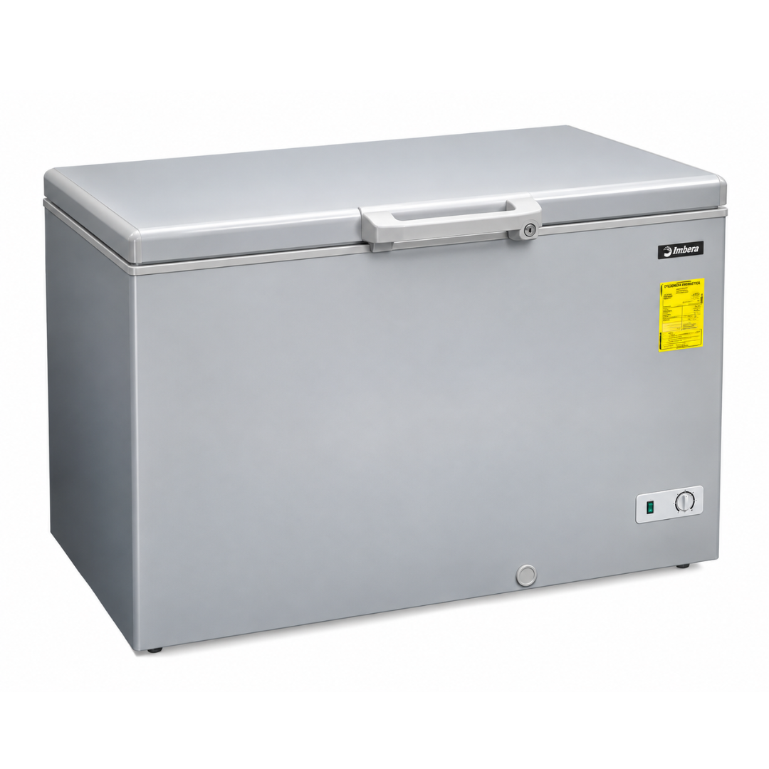 CONGELADOR VERTICAL SIN PARRILLAS CON CAPACIDAD DE 0.28 M³, 1 PUERTA MODELO HF10
