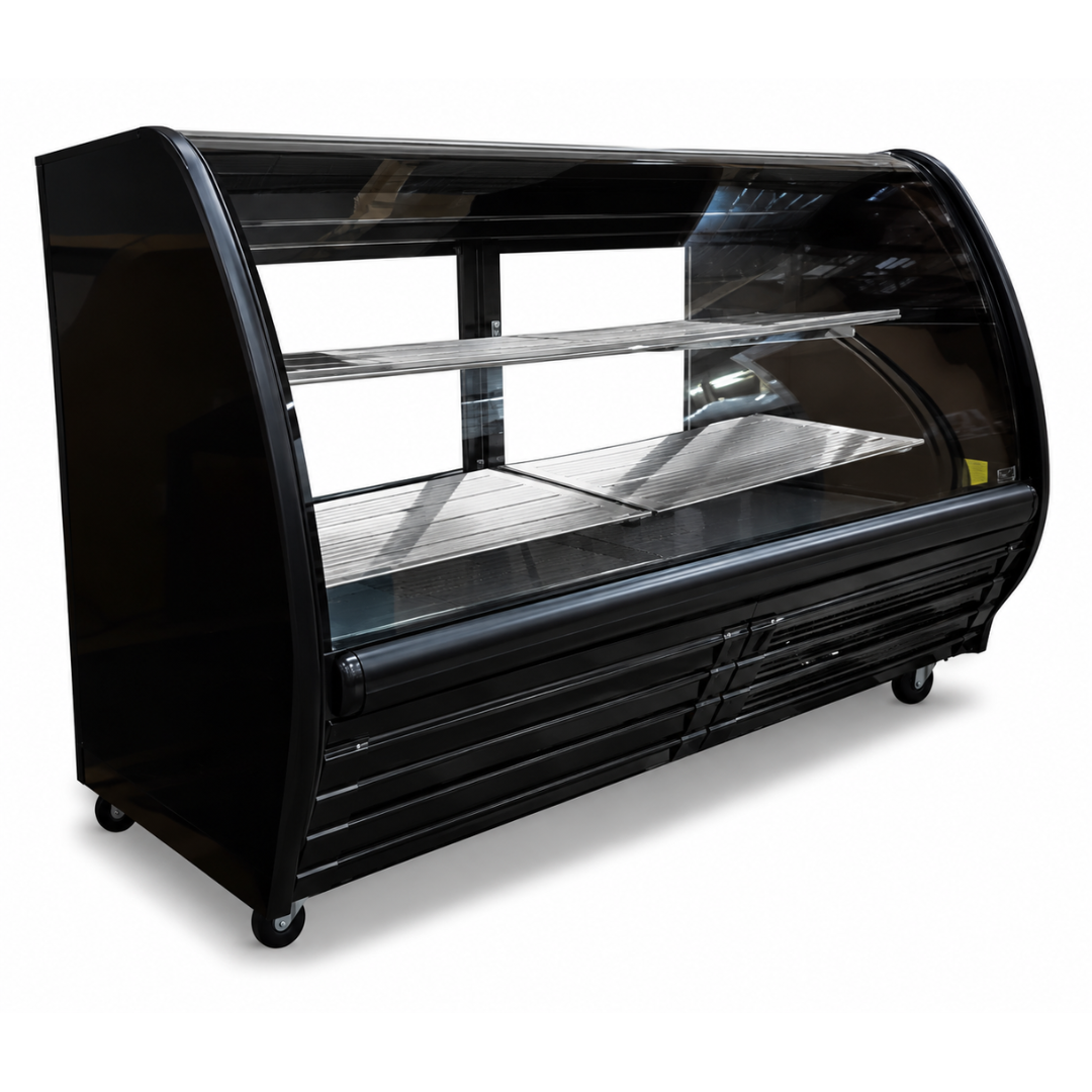 VITRINA VERTICAL DE 4 PARRILLAS CON CAPACIDAD DE 0.51 M³, 2 PUERTAS, LUZ LED MODELO PHS18-F2-C