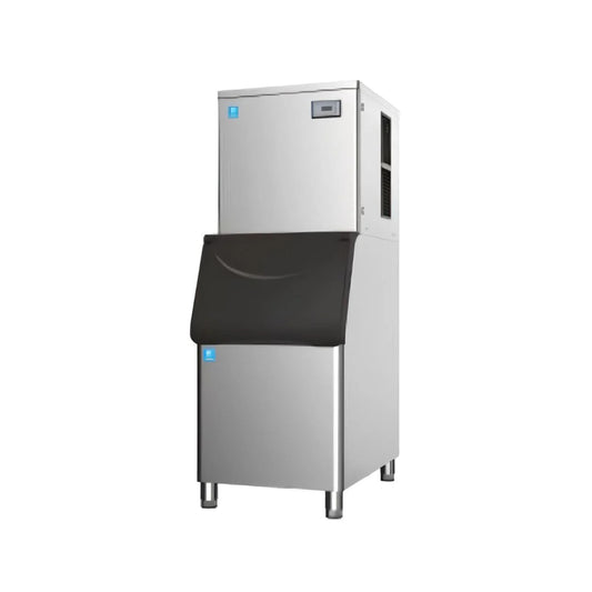 FABRICA DE HIELO ELEMENT 160K 110V DE ACERO INOXIDABLE CON CAPACIDAD DE 160 KG/DÍA MODELO