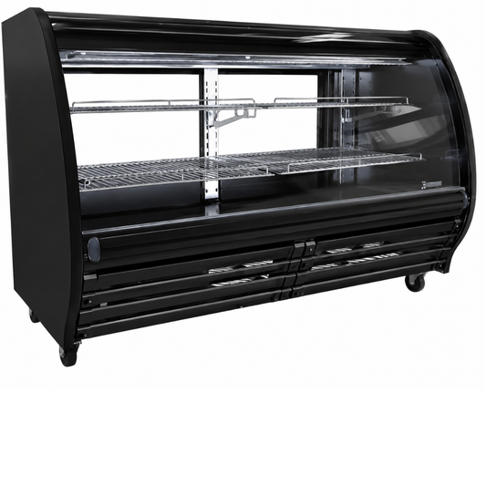 VITRINA DE 4 PARRILLAS CON CAPACIDAD DE 0.51 M³, 2 PUERTAS, LUZ LED MODELO PHS18-F2-P