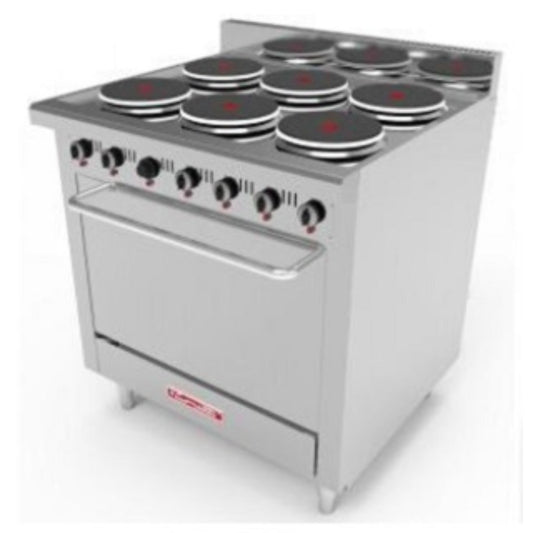 ESTUFA ELГ‰CTRICA CON 6 PLATOS  EC-6-HG-E MASTER