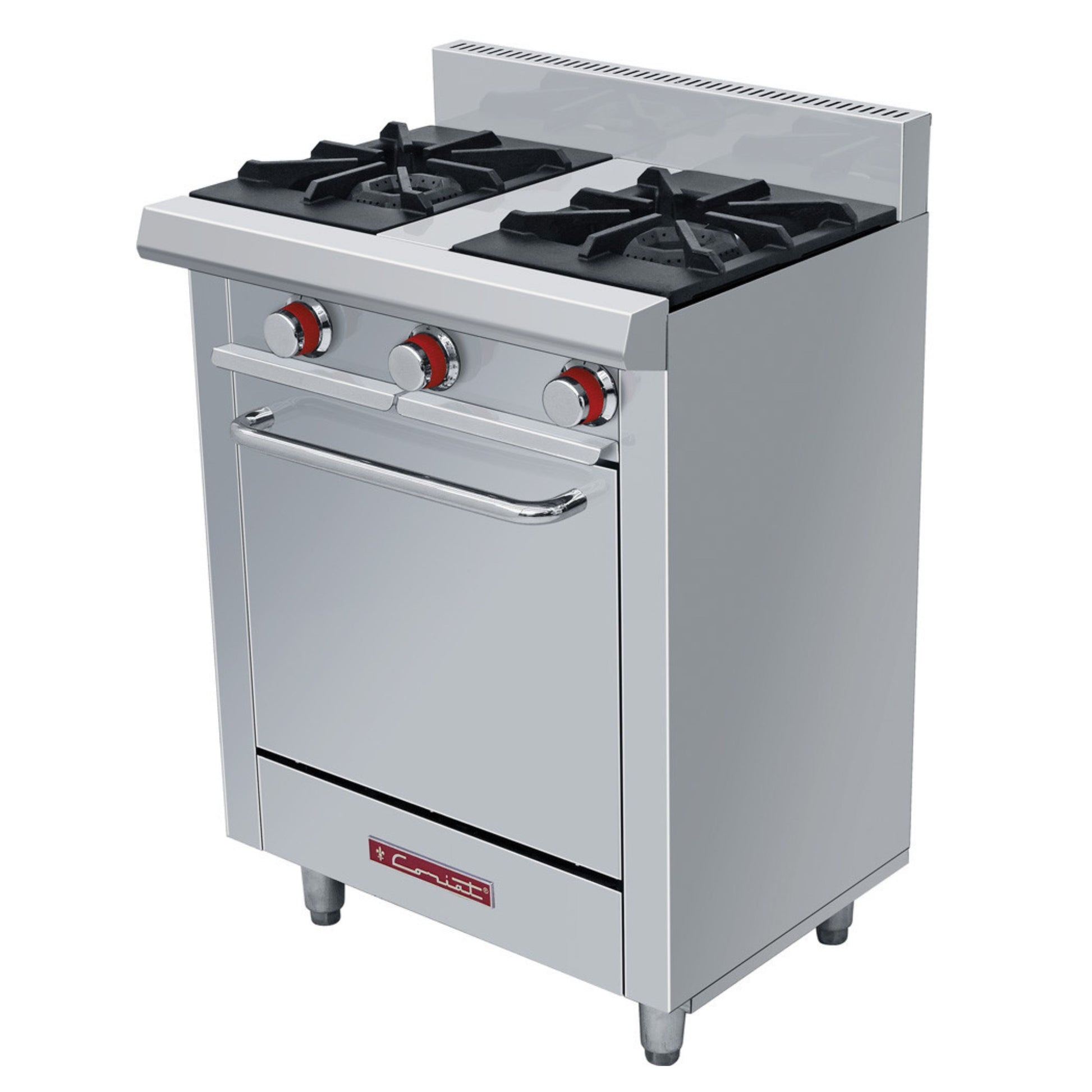 ESTUFA DE 2 QUEMADORES CON HORNO EC-GA-GRILL HD DE PISO HD