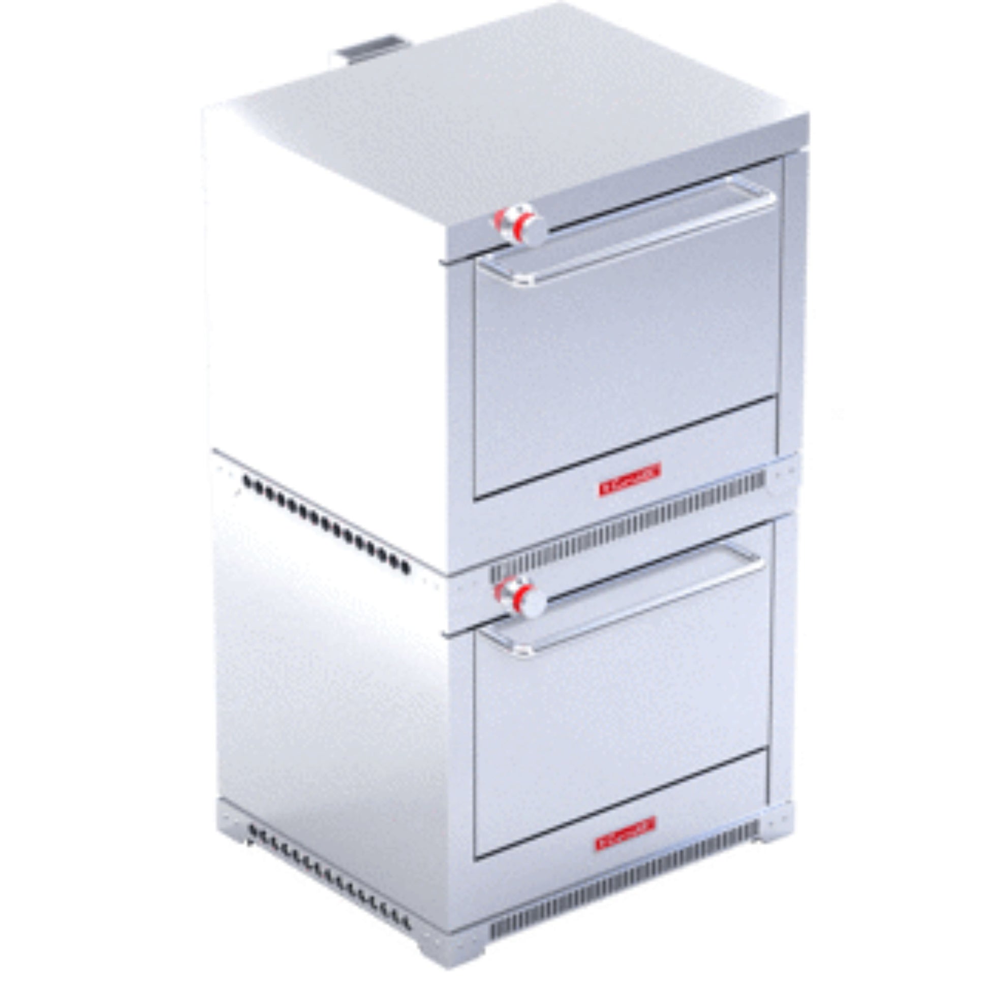 HORNO CON 2 GAVETAS CON CAPACIDAD TOTAL DE 10 CHAROLAS, PUERTA CON VENTANA DOBLE HC-35-D MASTER