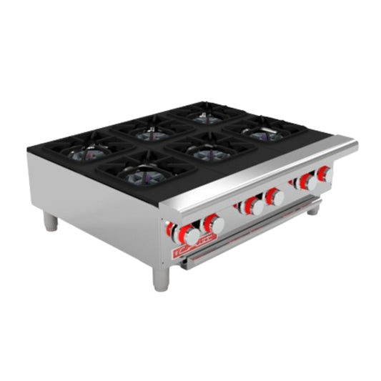 PARRILLA DE 3 QUEMADORES PCV-6 DE MESA MASTER