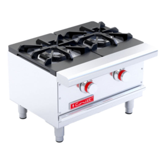 PARRILLA DE 2 QUEMADORES PCH-2 DE MESA PETIT