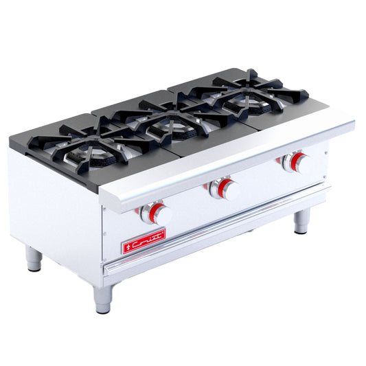 PARRILLA DE 3 QUEMADORES PCH-3 DE MESA PETIT