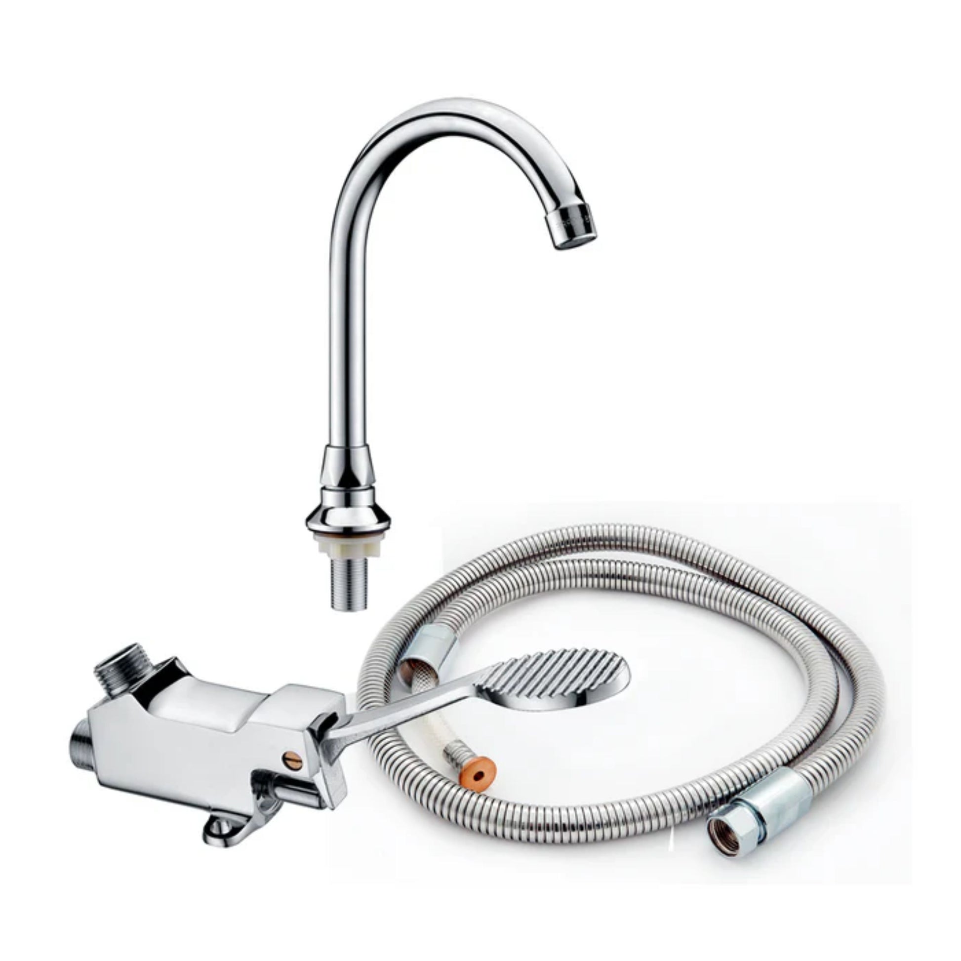 VÁLVULA DE PEDAL SENCILLA A PISO (SET)