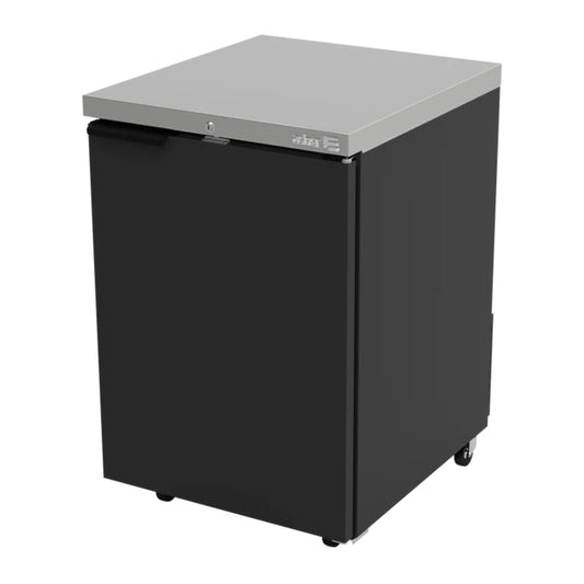 REFRIGERADOR CONTRABARRA 1 PUERTA, 2 PARRILLAS, 252 BOTELLAS (12 OZ.) MODELO ABBC-23 HC