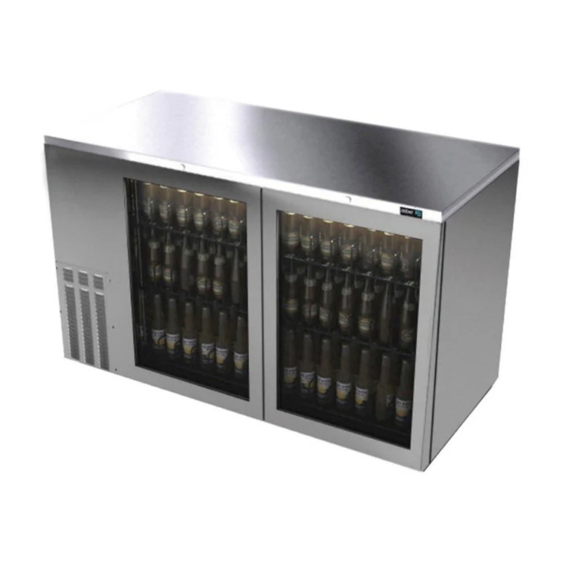 REFRIGERADOR CONTRABARRA 2 PUERTAS 4 PARRILLAS 640 BOTELLAS MODELO ABBC-58-SG HC