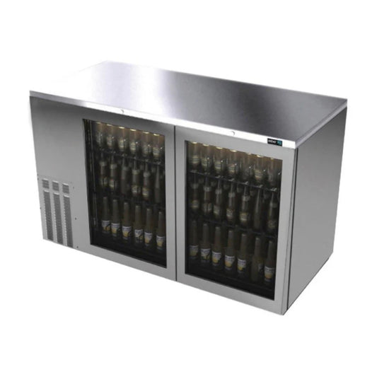 REFRIGERADOR CONTRABARRA 2 PUERTAS 4 PARRILLAS 640 BOTELLAS MODELO ABBC-58-SG HC
