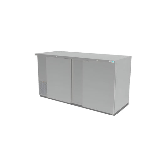 REFRIGERADOR CONTRABARRA 3 PUERTAS DE CRISTAL MODELO ABBC-94G HC