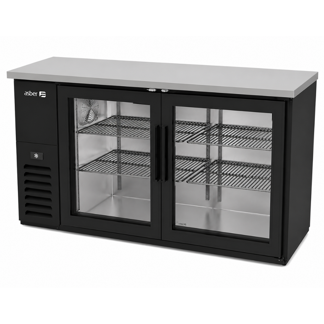 REFRIGERADOR DE CONTRA BARRA EN AI 3 PUERTAS SOLIDAS ABBC 24 72 S HC