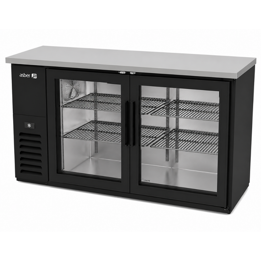 REFRIGERADOR DE CONTRA BARRA EN AI 3 PUERTAS SOLIDAS ABBC 24 72 S HC