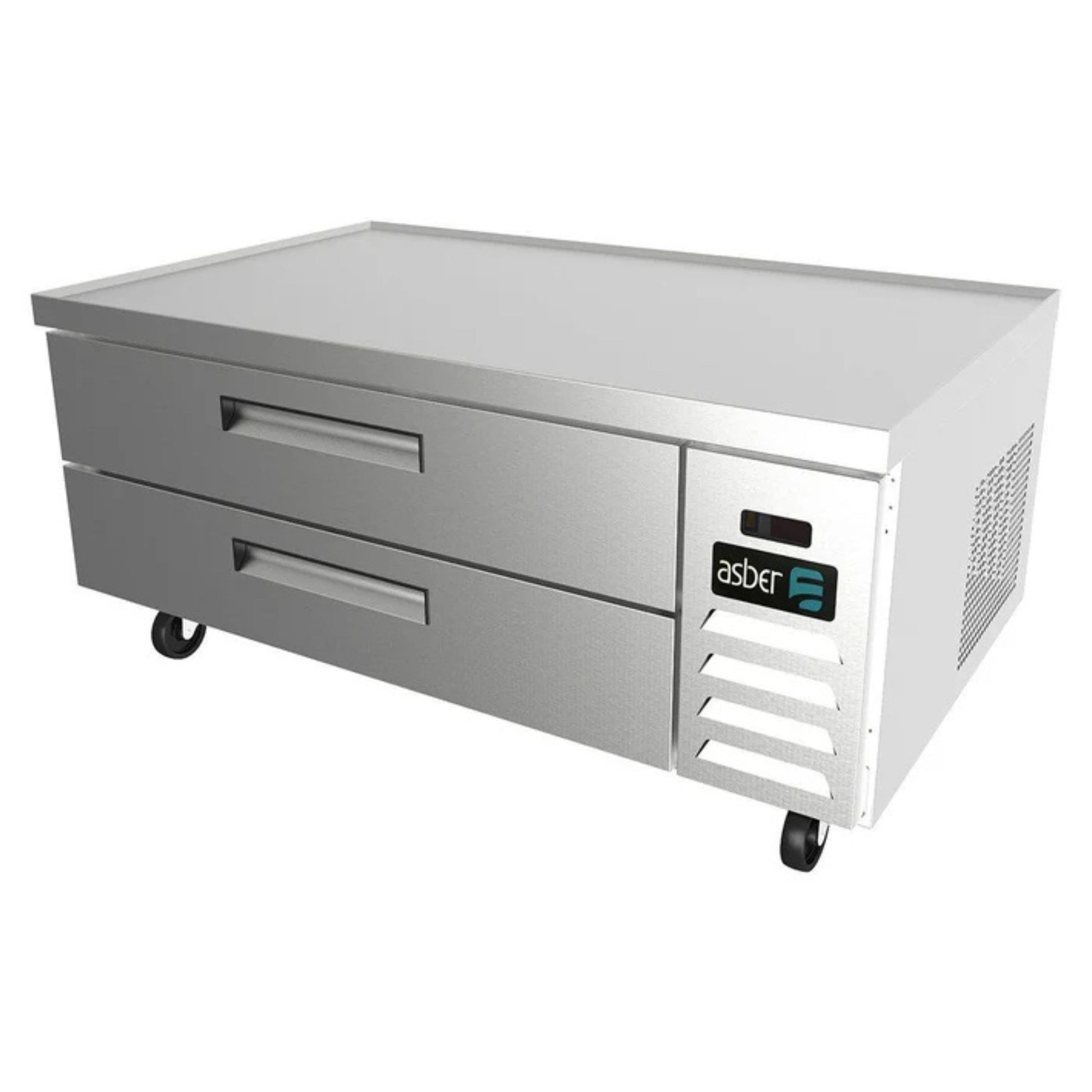 REFRIGERADOR HORIZONTAL 52 PIES³, PUERTA SÓLIDA, ACERO INOXIDABLE MODELO ACBR-52 HC