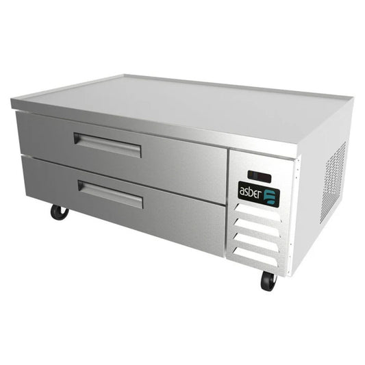 REFRIGERADOR HORIZONTAL 52 PIES³, PUERTA SÓLIDA, ACERO INOXIDABLE MODELO ACBR-52 HC