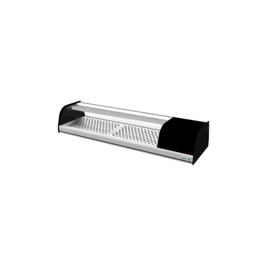 REFRIGERADOR HORIZONTAL 55 PIES³, PUERTA DE CRISTAL, ACERO INOXIDABLE MODELO ACTC-55 SL HC