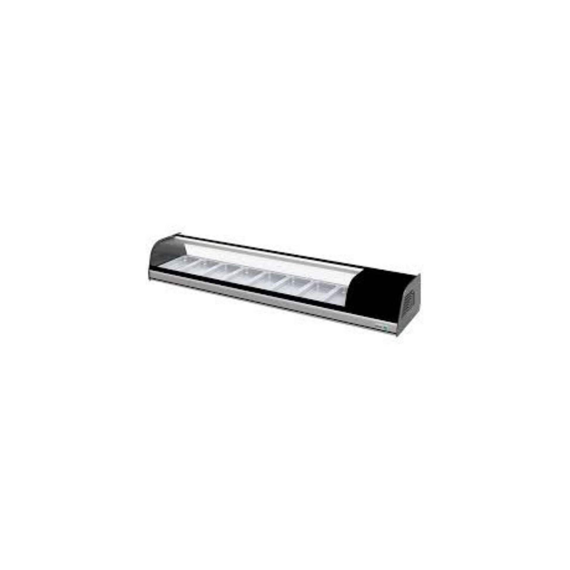 REFRIGERADOR HORIZONTAL 69 PIES³, PUERTA DE CRISTAL, ACERO INOXIDABLE MODELO ACTC-69 SL HC