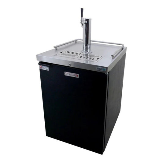 DISPENSADOR DE CERVEZA 23 PIES³, PUERTA SÓLIDA, ACERO INOXIDABLE MODELO ADDC-23 HC
