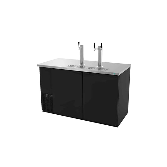 DISPENSADOR DE CERVEZA 2 PUERTAS, 3 BARRILES 1/2, 2 TORRES, 3 GRIFOS MODELO ADDC-68 HC