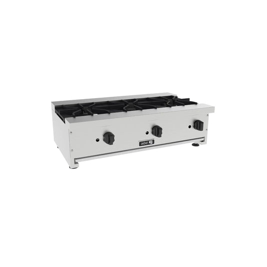 ASADOR 3 QUEMADORES, 96 000 BTU TOTAL GAS LP MODELO AECRB-36 G