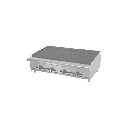 ASADOR 4 QUEMADORES, 128 000 BTU TOTAL GAS LP MODELO AECRB-48 G