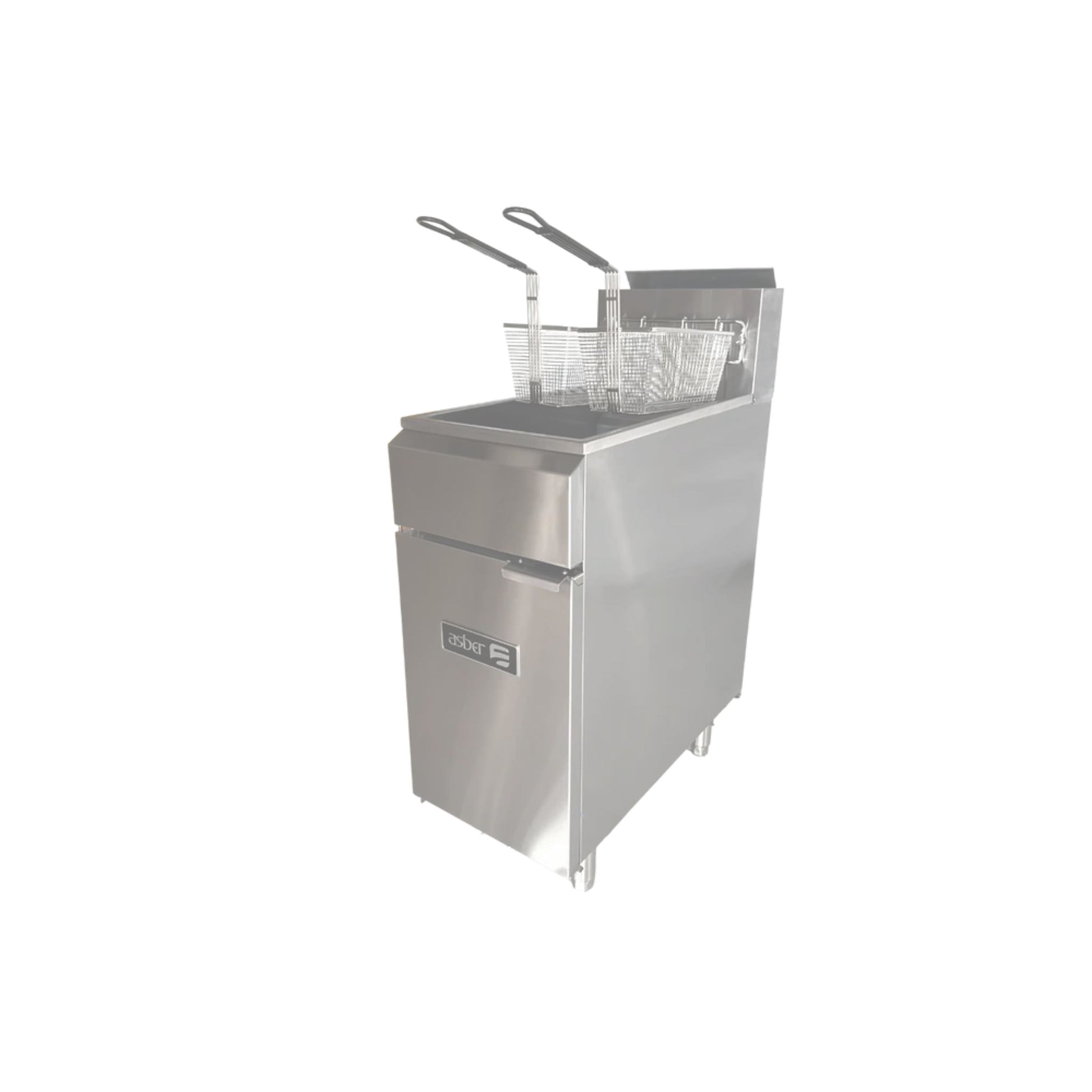 FREIDORA 50 LB, 3 QUEMADORES, 105 000 BTU TOTAL GAS LP MODELO AEF-50-S G