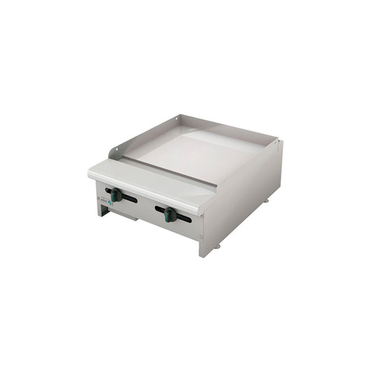 PLANCHA 2 QUEMADORES, 60 000 BTU TOTAL GAS NATURAL MODELO AEMG-24
