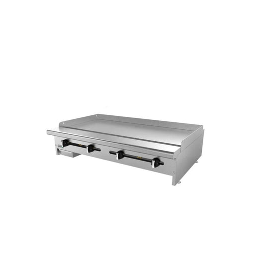 PLANCHA 4 QUEMADORES, 120 000 BTU TOTAL (CON HORNO) GAS NATURAL MODELO AEMG-48-H