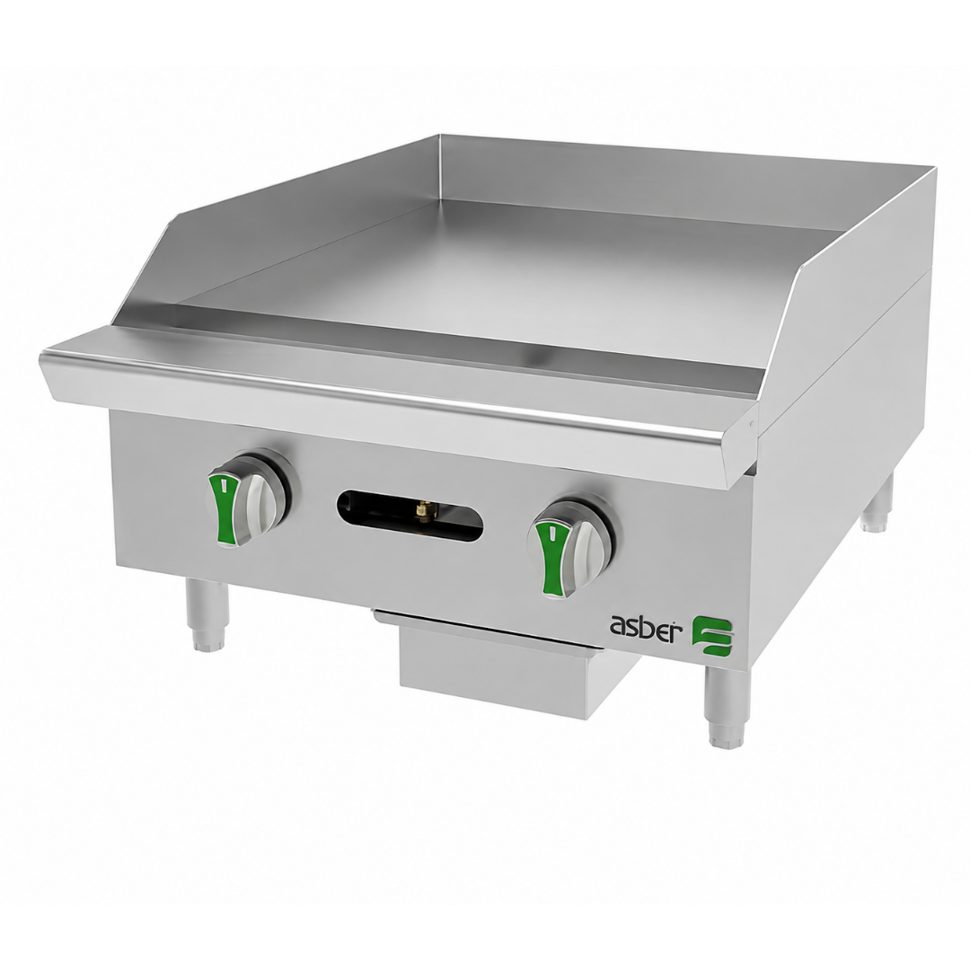 PLANCHA MANUAL A GAS CON PLACA AEMG 24 EM NG