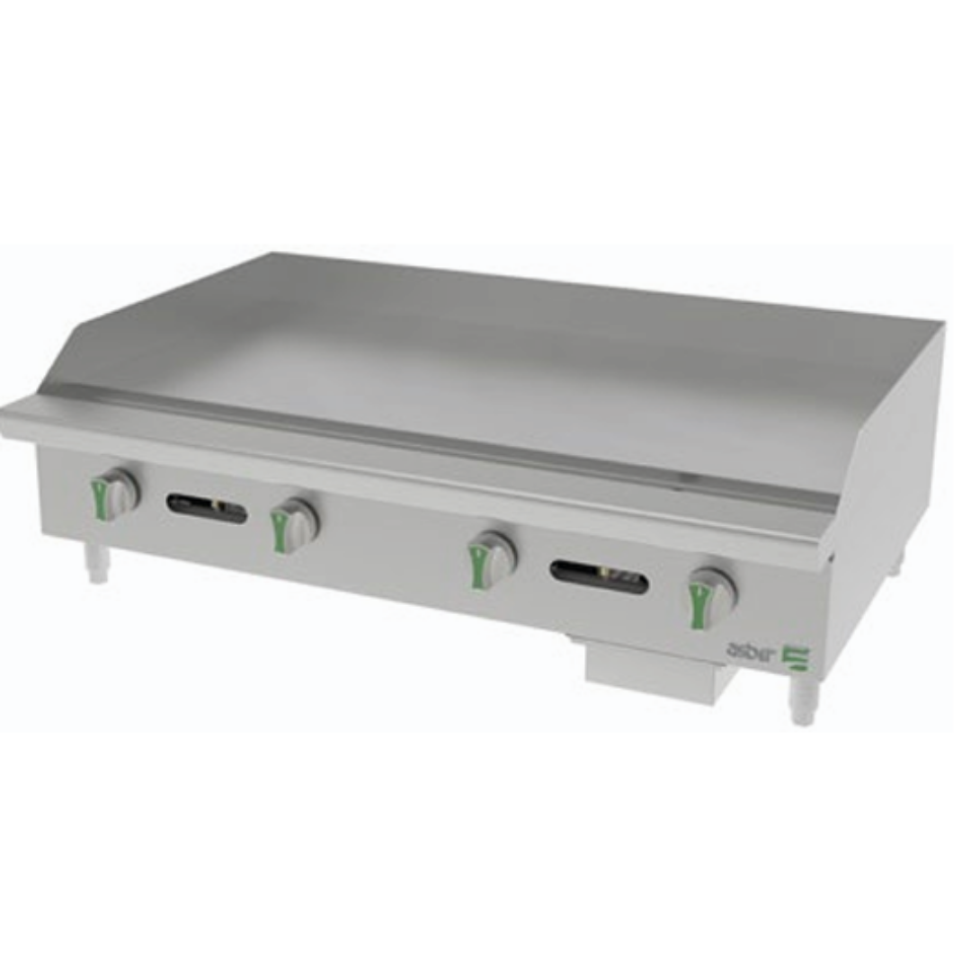 PLANCHA MANUAL A GAS CON PLACA AEMG 36 EM NG