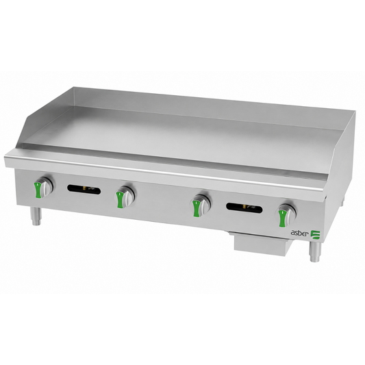 PLANCHA MANUAL A GAS CON PLACA AEMG 48 EM NG