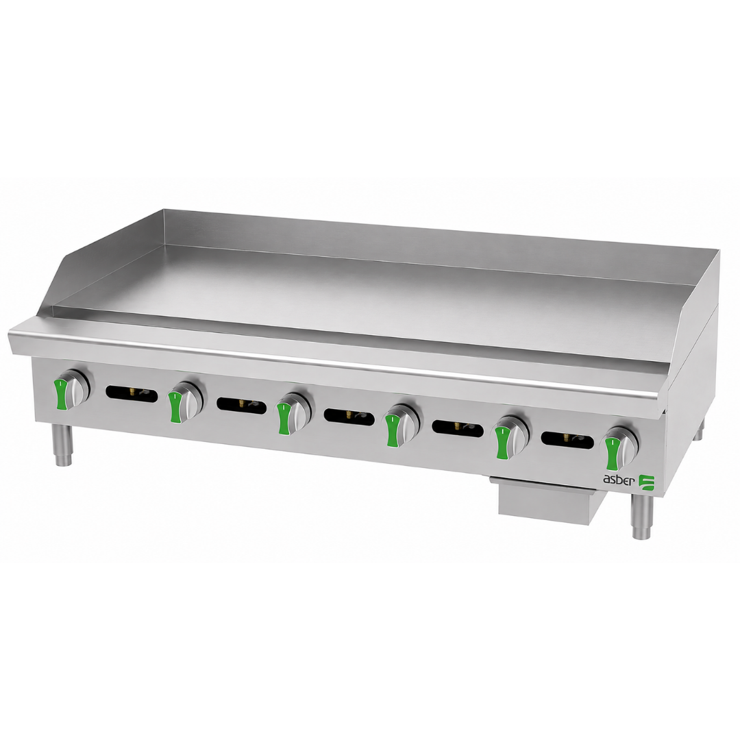 PLANCHA MANUAL A GAS CON PLACA AEMG 72 EM NG