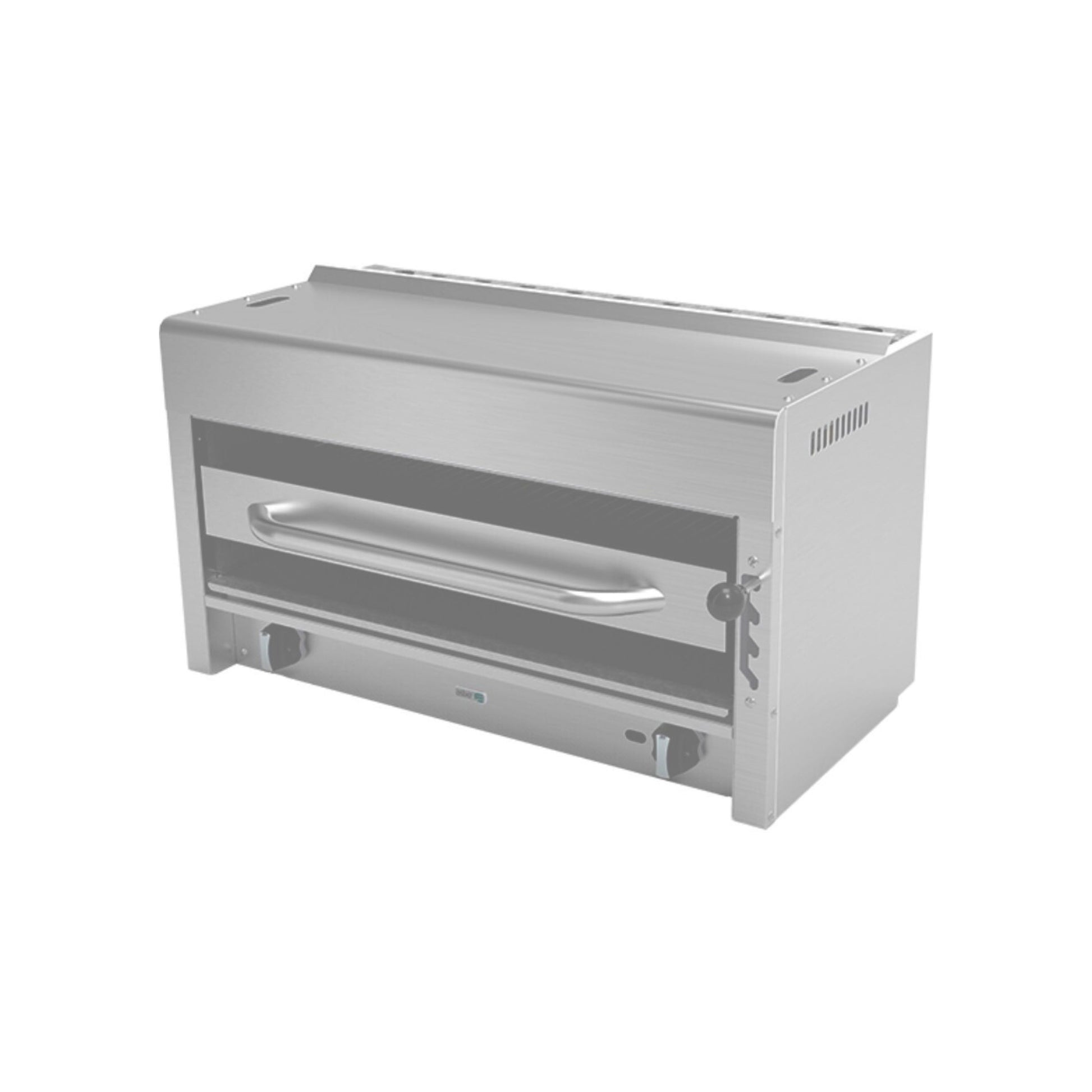 SALAMANDRA ASBER 2 QUEMADORES, 40 BTU TOTAL, 914 X 580 X 530 MM GAS NATURAL MODELO AESB-36