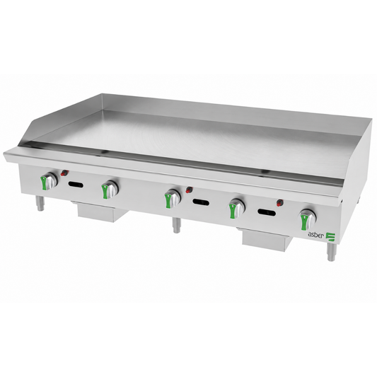 PLANCHA TERMOSTATICA A GAS CON PLACA AETG 60 EM NG