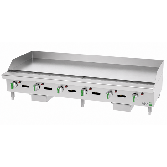 PLANCHA TERMOSTATICA A GAS CON PLACA AETG 72 EM NG