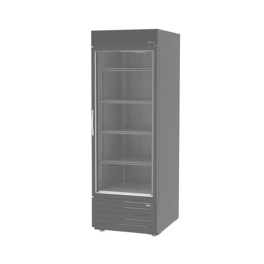 CONGELADOR VERTICAL 1 PUERTA SÓLIDA, 4 PARRILLAS, 23 FT³ MODELO AFMD-23 HC