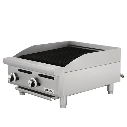 ASADOR RADIANTE A GAS 2 QUEMADORES MODELO AG-2R