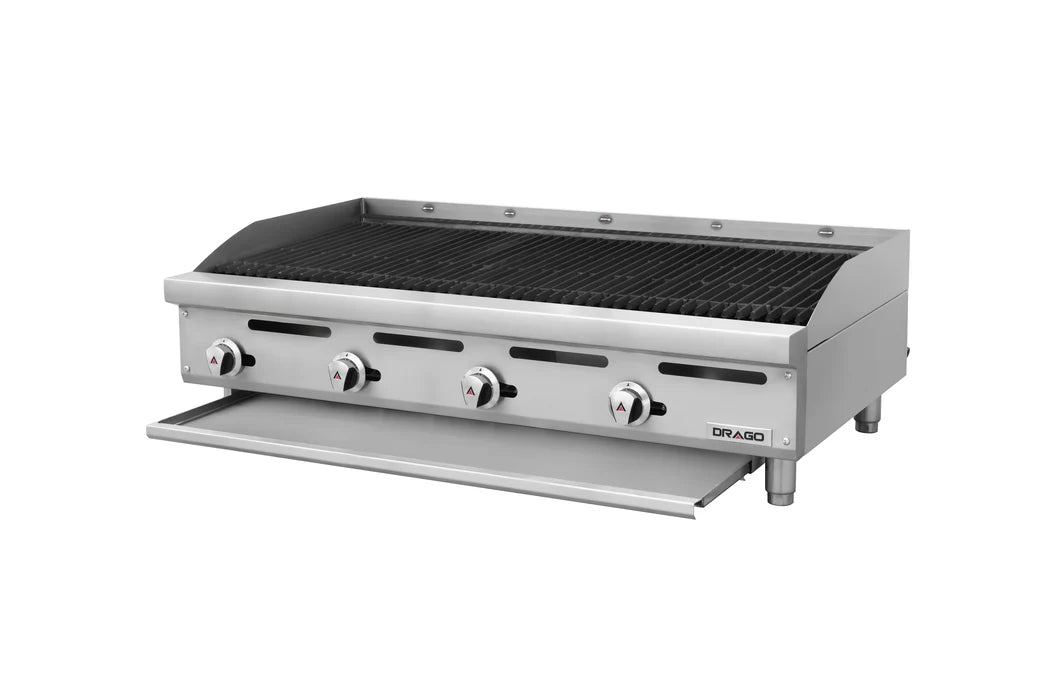 ASADOR RADIANTE A GAS 4 QUEMADORES MODELO AG-4R