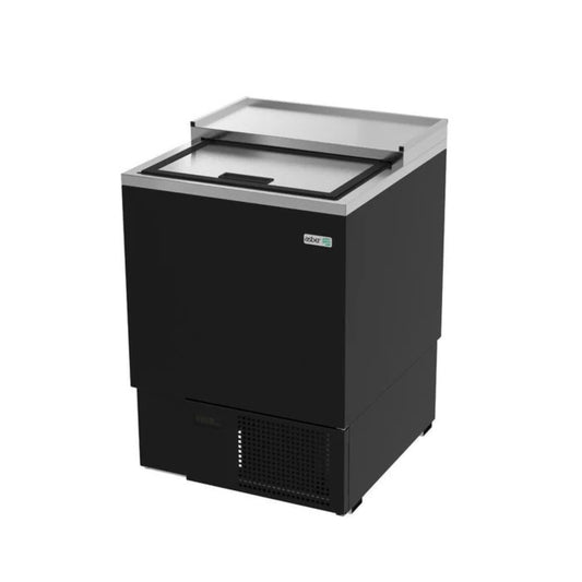 GLASS FROSTER 1 PUERTA, 6 PARRILLAS, 96 TARROS (10 OZ.) MODELO AGF-24 HC
