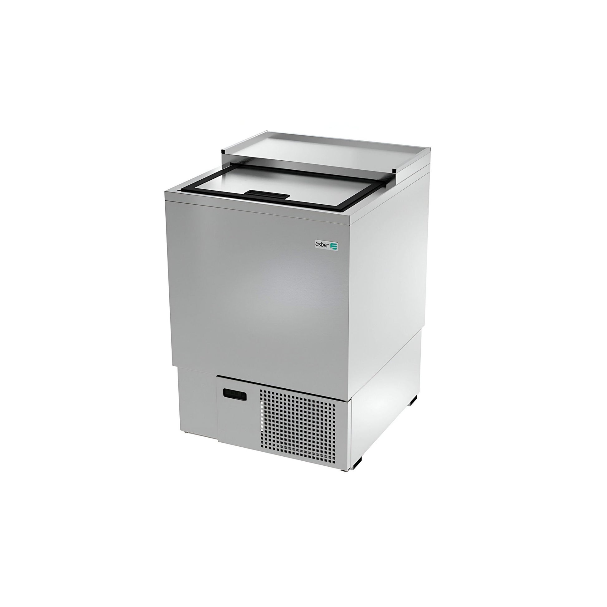 GLASS FROSTER 1 PUERTA SÓLIDA, 6 PARRILLAS, 96 TARROS (10 OZ.) MODELO AGF-24-S HC