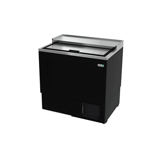 GLASS FROSTER 1 PUERTA, 6 PARRILLAS, 162 TARROS (10 OZ.) MODELO AGF-36 HC