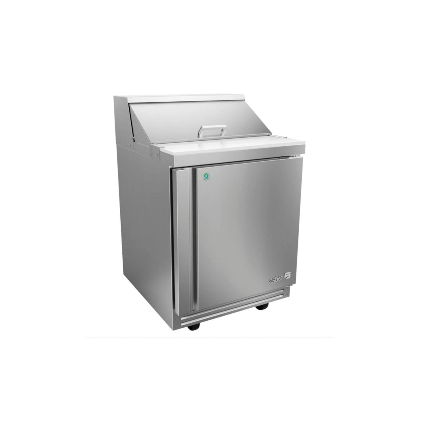 MESA REFRIGERADA 1 PUERTA, 1 PARRILLA, 9.5 FT³, 2 + 6 INSERTOS MODELO APTS-27-8 P HC