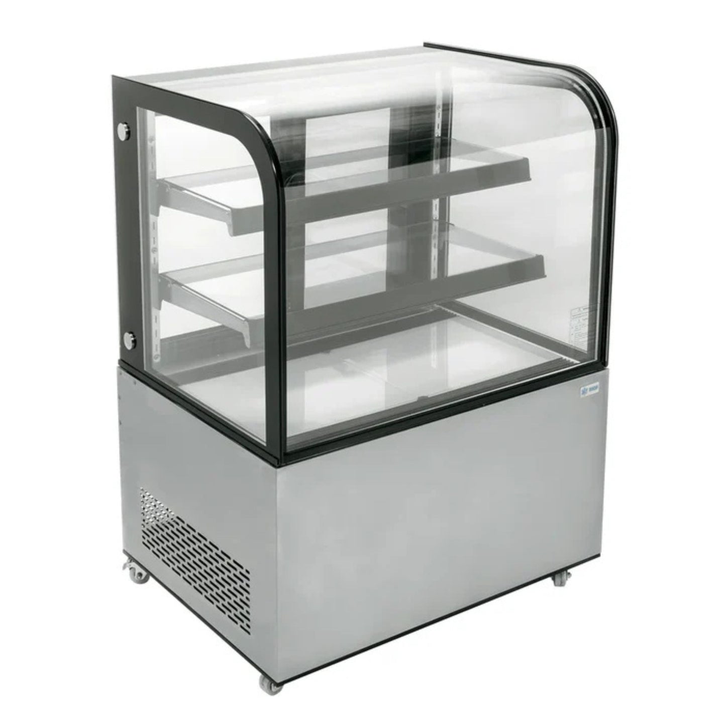 VITRINA REFRIGERADA DE PISO CRISTAL CURVO